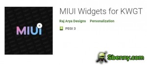 Widgets MIUI pour KWGT APK