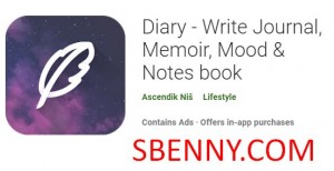 Diário - Escrever diário, livro de memórias, humor e notas MOD APK
