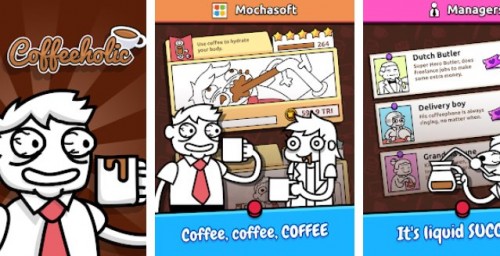 Idle Coffee Inc. - APK MOD ta 'Simulatur tal-Ġirja tal-Kafeina