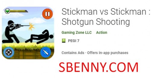Stickman vs Stickman: Strzelanie ze strzelby MOD APK