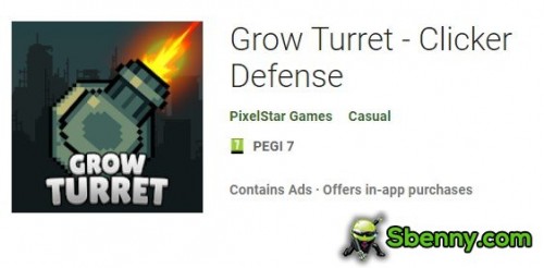 Grow Turret - Защита от кликера MOD APK