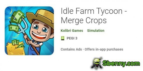 Idle Farm Tycoon - Mesclar culturas MOD APK