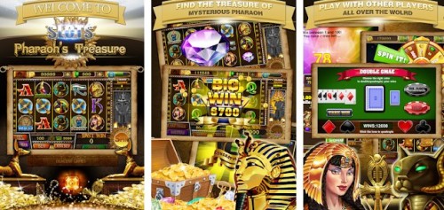 Machines à sous - Jeux de machines à sous Pharaoh's Secret-Vegas MOD APK