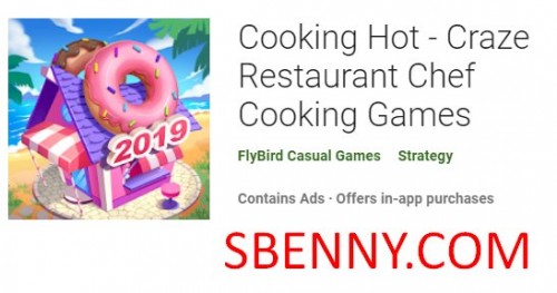 뜨거운 요리-열풍 레스토랑 요리사 요리 게임 MOD APK