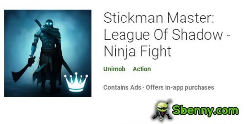 Stickman Master: Liga das Sombras - Ninja Fight MOD APK