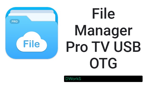 Administrador de archivos Pro TV USB OTG MOD APK