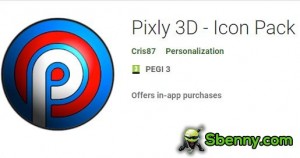 Pixly 3D - Pacchetto icone MOD APK