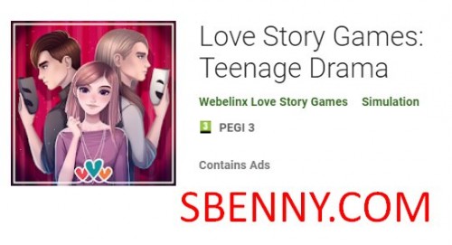 Jeux d'histoire d'amour: Teenage Drama MOD APK