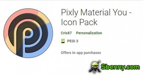 Pixly Material You - Icon Pack MOD APK