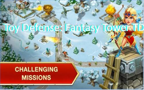Defesa de brinquedo: Fantasy Tower TD MOD APK