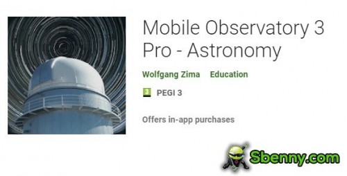 Mobile Observatory 3 Pro - APK Astronomija