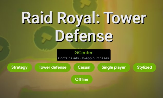 Raid Royal: Tower Defense Modifiziert