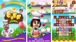 Chef Story: Match 3 Games MOD APK gratuito