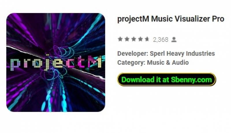 projectM Visualizador de música Pro APK