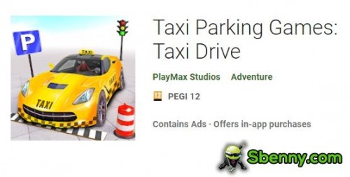 Taxi parkoló játékok: Taxi Drive MOD APK