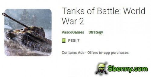 Tanks of Battle: World War 2 MOD APK