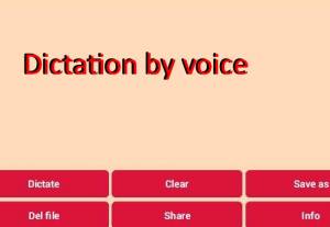 Dictation by voice MOD APK
