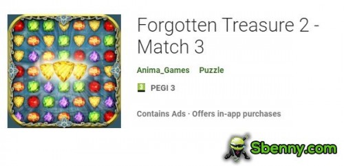 Forgotten Treasure 2 - Match 3 MOD APK