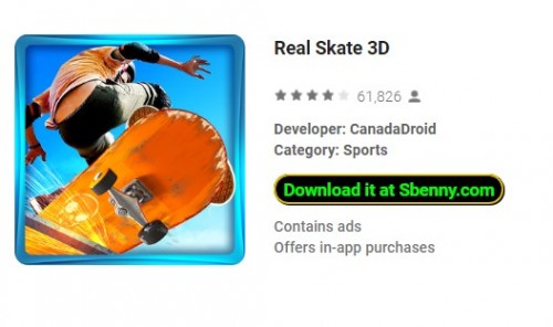 Настоящий скейт 3D MOD APK