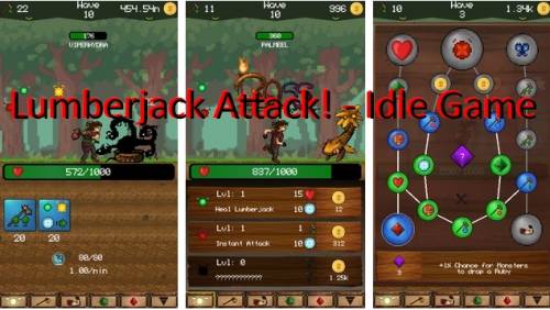 Lumberjack Attack! - Idle Game  MOD APK
