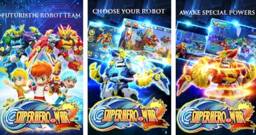 Télécharger Superhero War Premium: Robot Fight - Action RPG APK