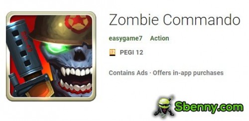 APK MOD di Commando Zombie