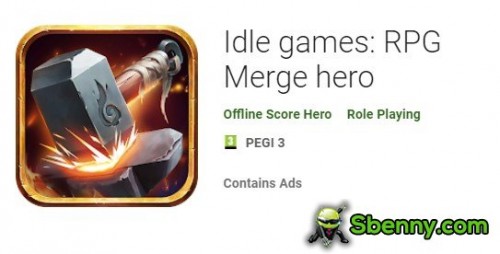 Idle games: RPG Merge hero MOD APK