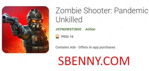 Zombie Shooter: Pandemia Unkilled MOD APK
