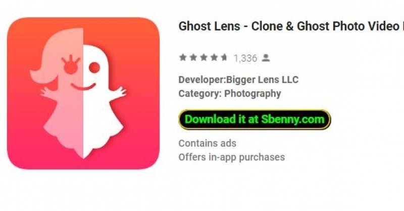 Ghost Lens - Clone &amp; Ghost Photo Video Editor MOD APK
