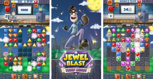 بازی Jewel Blast Match 3 MOD APK