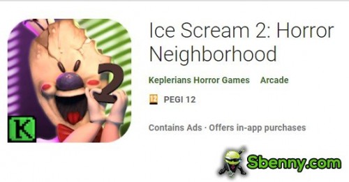 Ice Scream 2: Vecindario de terror MOD APK