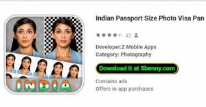 Indyjski paszport Rozmiar Zdjęcie Visa Pan OCI Aadhaar DL MOD APK
