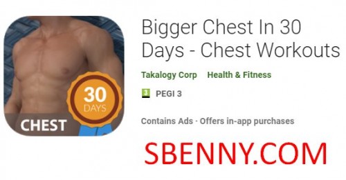 Bigger Chest In 30 Days - Chest Workouts MOD APK