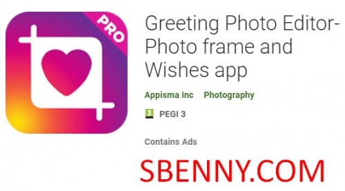 Editor de fotos de saludo: marco de fotos y aplicación de deseos APK