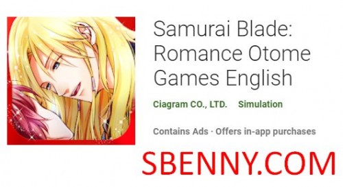 Samurai Blade: Romance Otome Games Anglais MOD APK