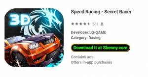 سرعت مسابقه - Secret Racer MOD APK