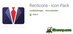 Recticons - pakiet ikon MOD APK