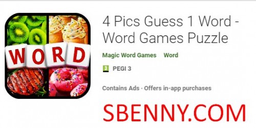 4 Pics Guess 1 Word - بازی های کلمه Puzzle MOD APK