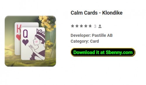 Cartões de calma - Klondike APK