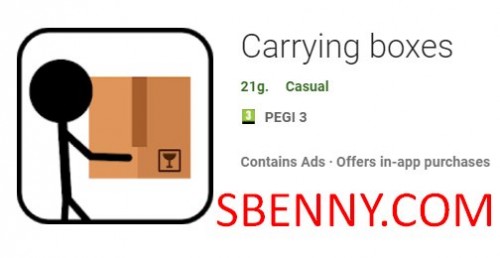 Carrying boxes MOD APK