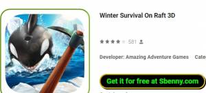 Winter Survival On Raft 3D MOD APK
