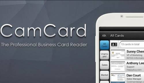 CamCard - Leitor de cartão de visita APK