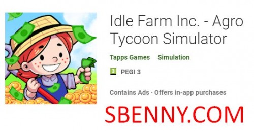 Idle Farm Inc. - Simulateur Agro Tycoon MOD APK