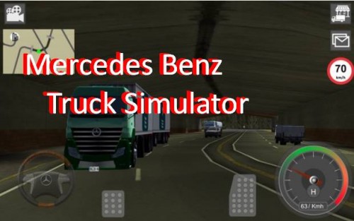 Simulador de caminhão Mercedes Benz MOD APK