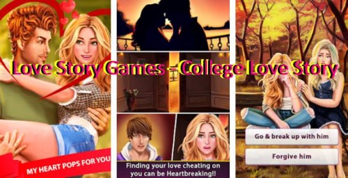 Jeux d'histoire d'amour - College Love Story MOD APK