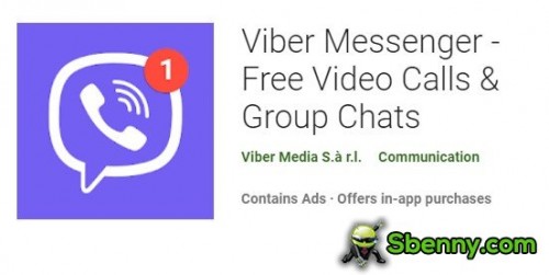 Viber Messenger - Appels vidéo gratuits et discussions de groupe MOD APK