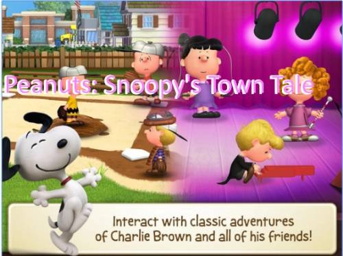 بادام زمینی: Snoopy's Town Tale MOD APK