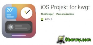 iOS Projekt kanggo kwgt APK