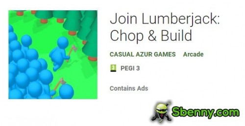 Join Lumberjack: Chop & Build MODDED