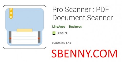 Scanner professionale: APK per scanner di documenti PDF